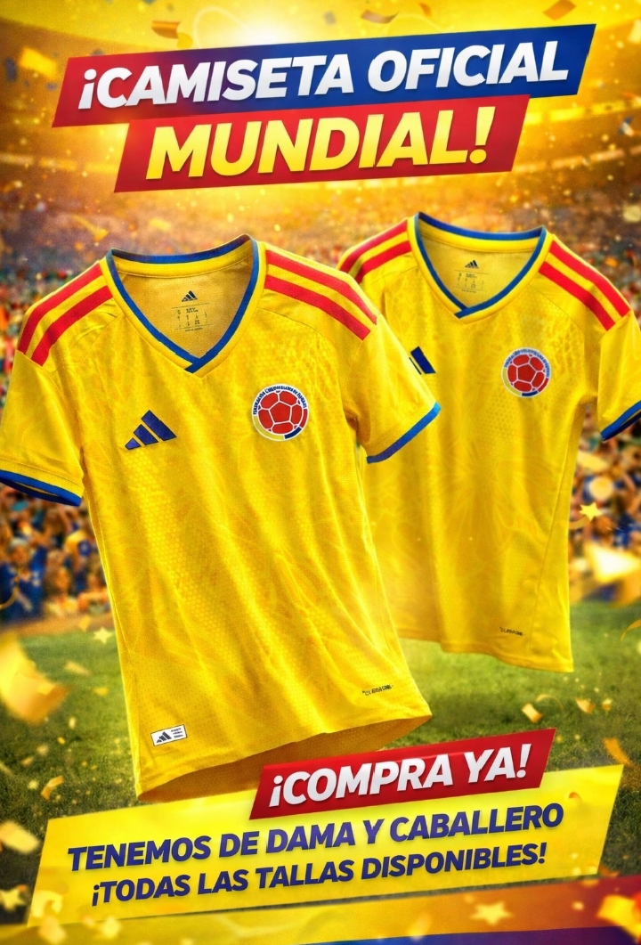 Camiseta Selección Colombia Detal